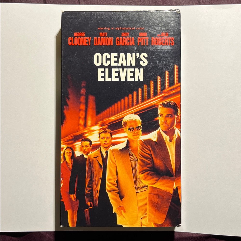 Ocean's Eleven VHS Tape